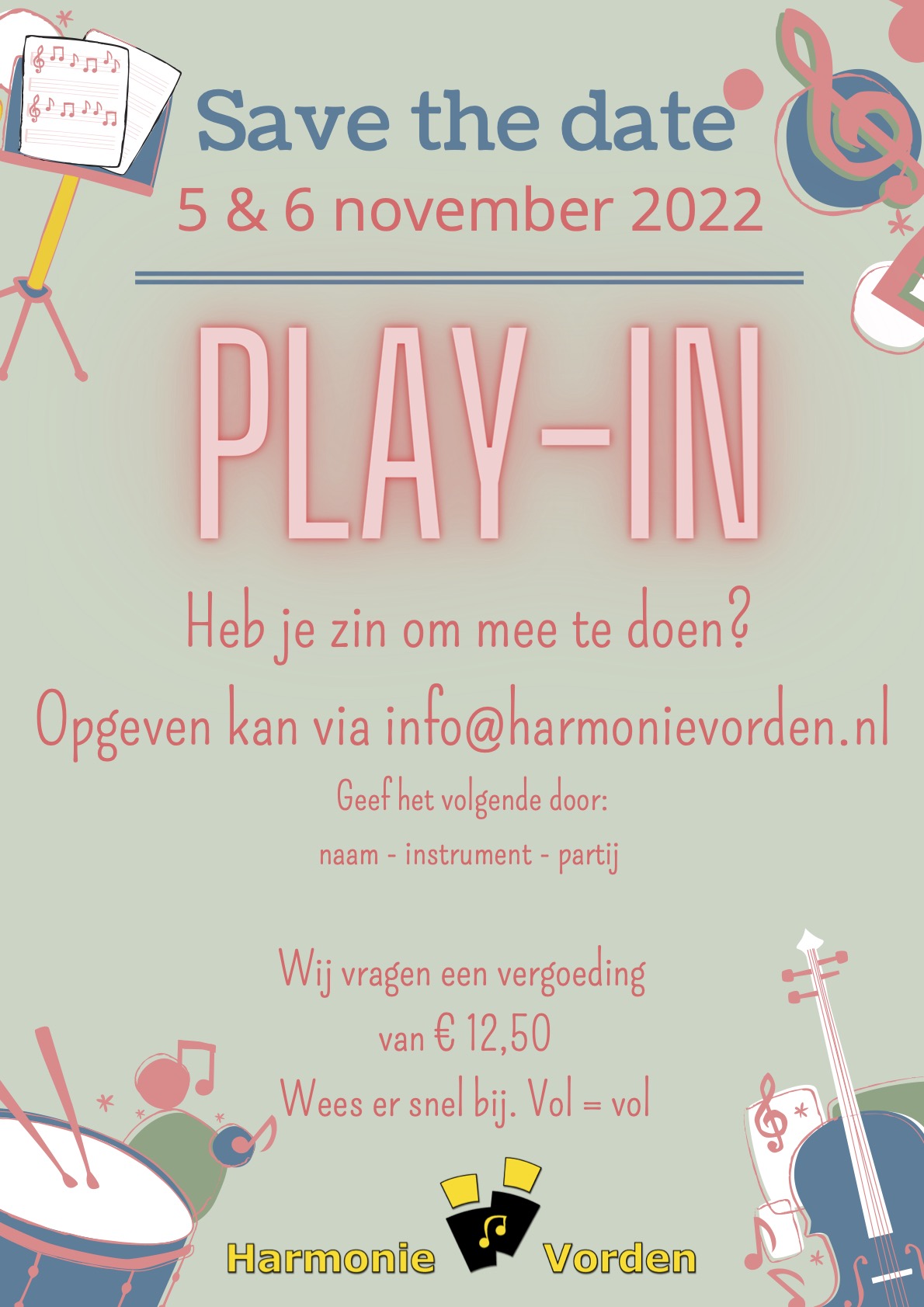 Play in muziekweekend